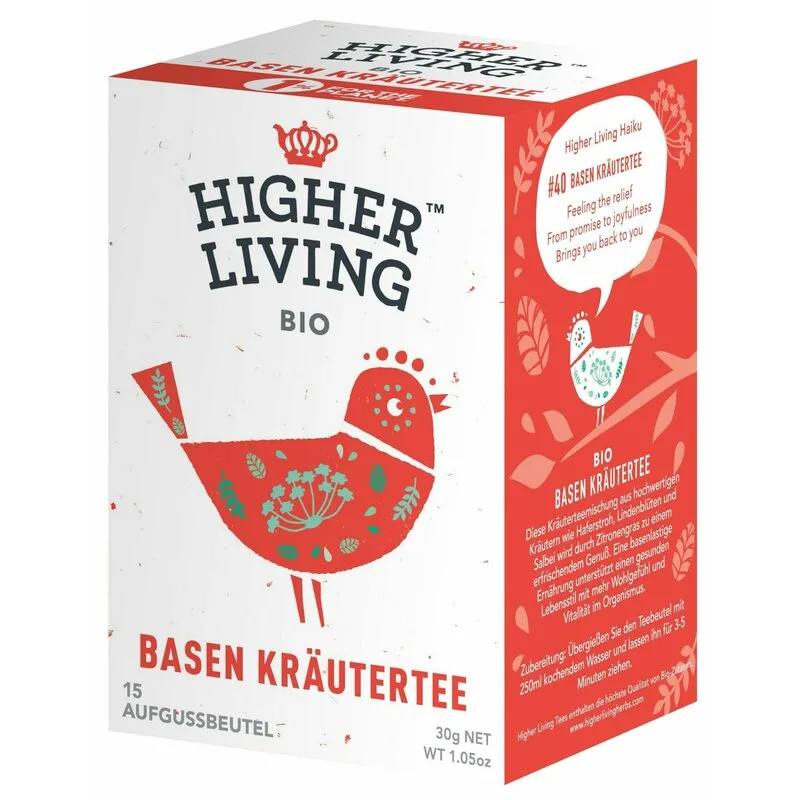 Ceai alcalin de plante bio, 15dz | Higher Living