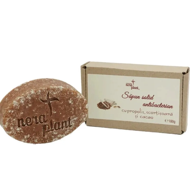 Sapun solid cu propolis, scortisoara si cacao, 100g | Laboratoarele Nera Plant