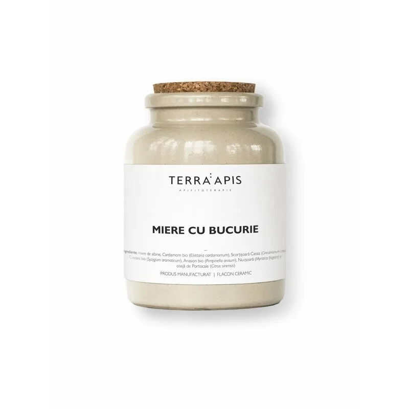 MIERE CU BUCURIE naturala, 400g | Terra Apis