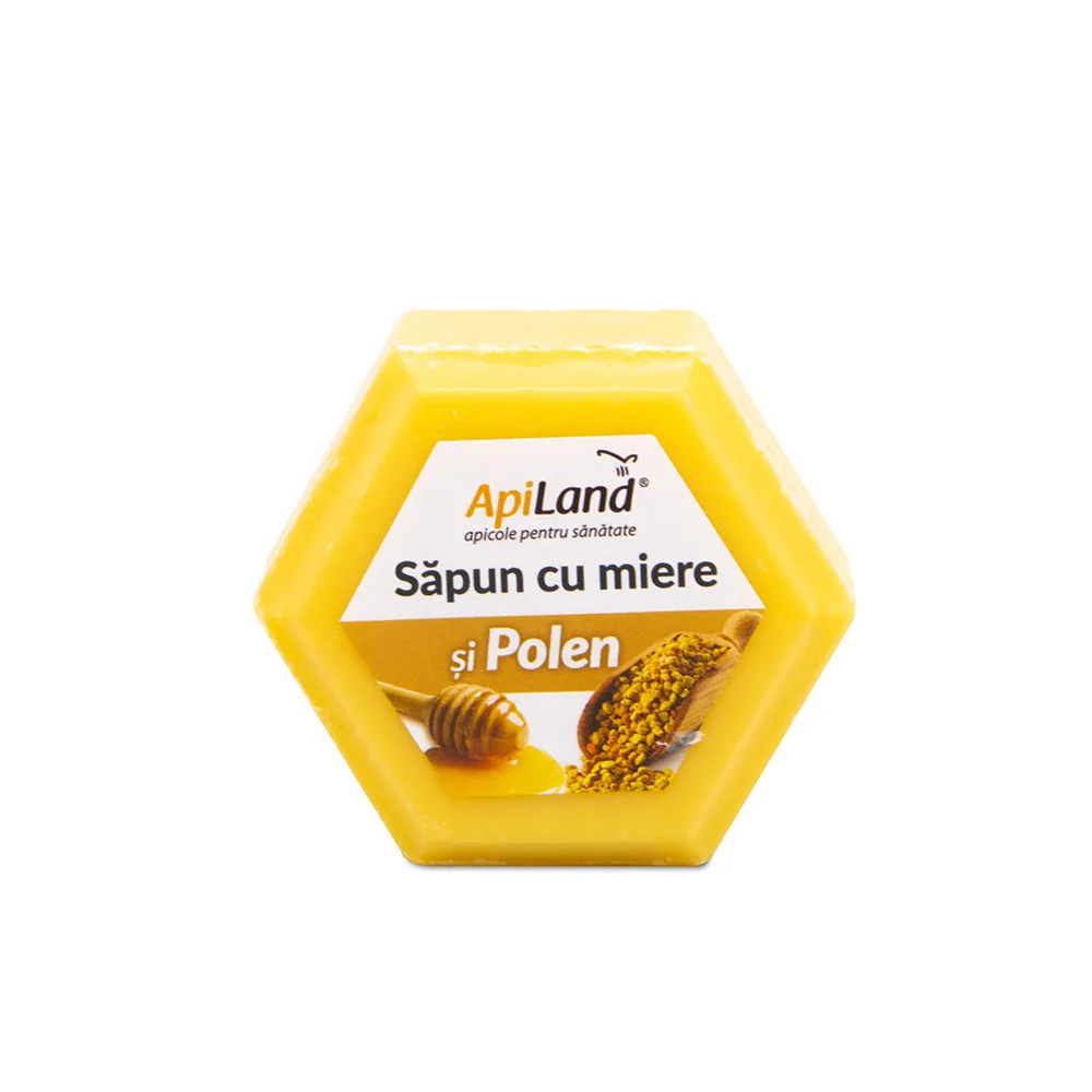 Săpun cu miere și polen, 100g | Apiland