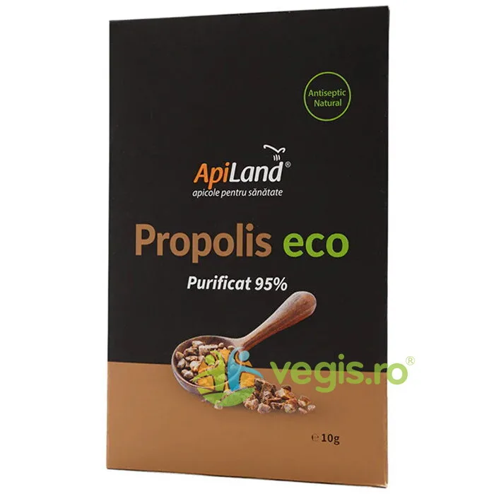 Propolis Brut (Puritate 95%) Ecologic, 10g | Apiland