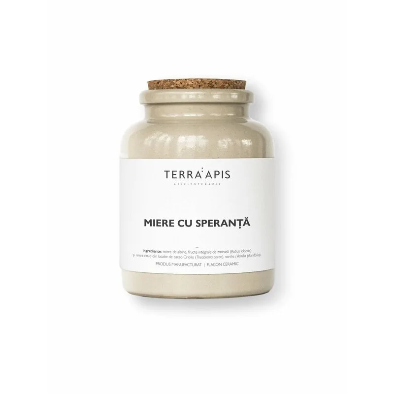 MIERE CU SPERANTA, naturala, 400g | Terra Apis