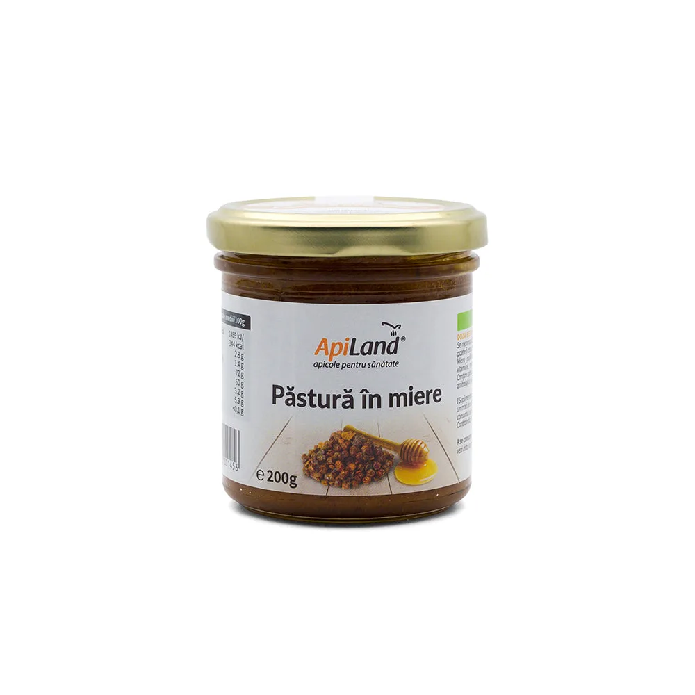 Păstură în miere naturală, 200g | Apiland