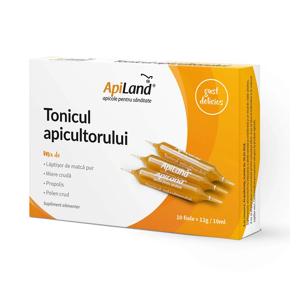 Tonicul apicultorului, 10 fiole x 12g | Apiland