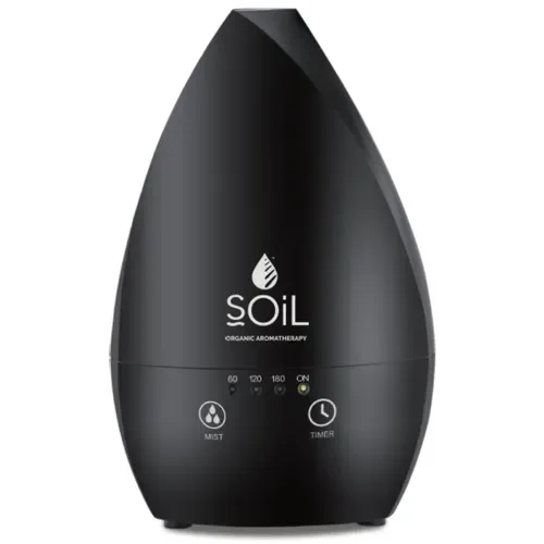 Difuzor Aromaterapie Ultrasonic Negru 2 în 1 | SOiL