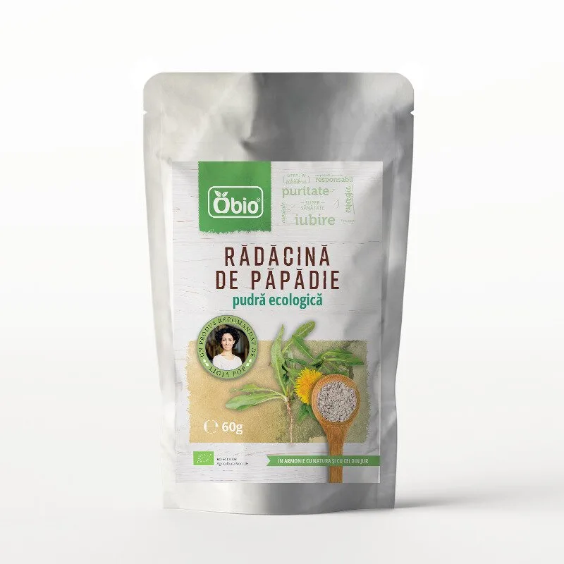 Radacina de Papadie pudra bio, 60g | Obio