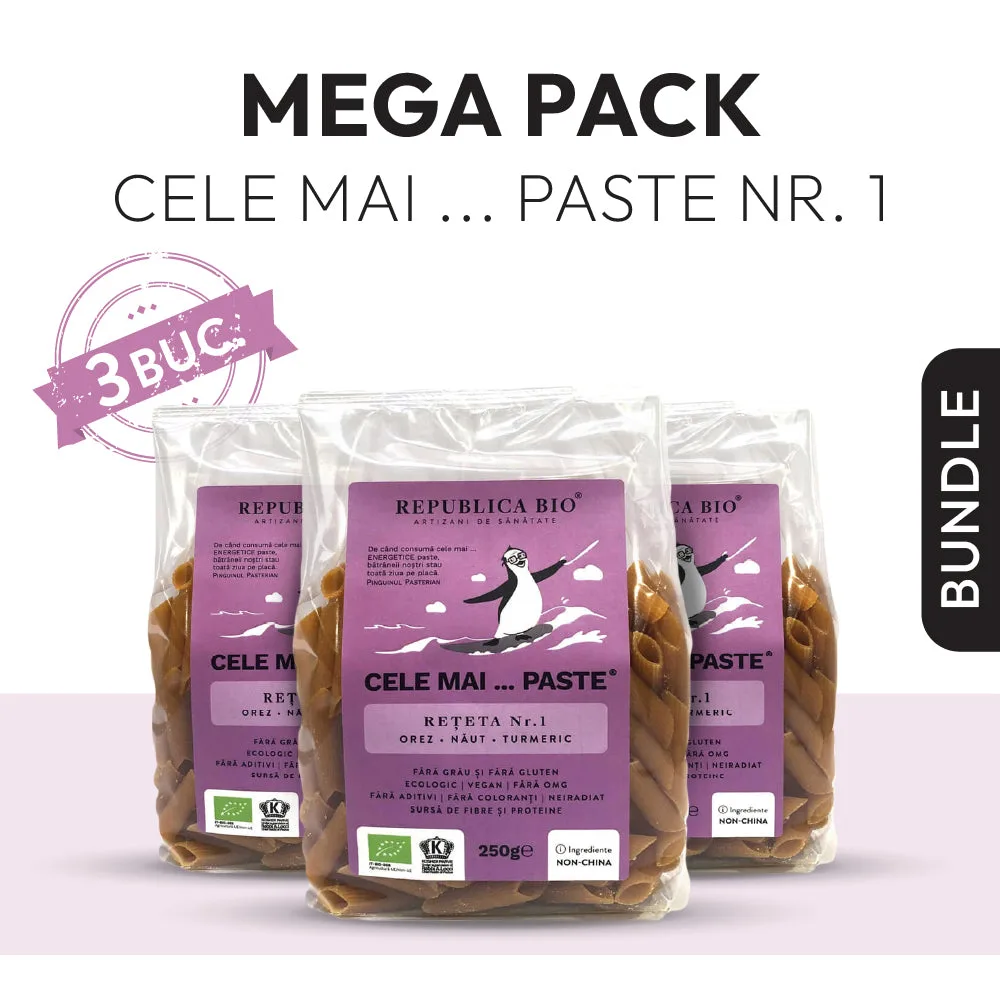 Mega Pack, fara gluten, ecologic, 250g | Republica BIO