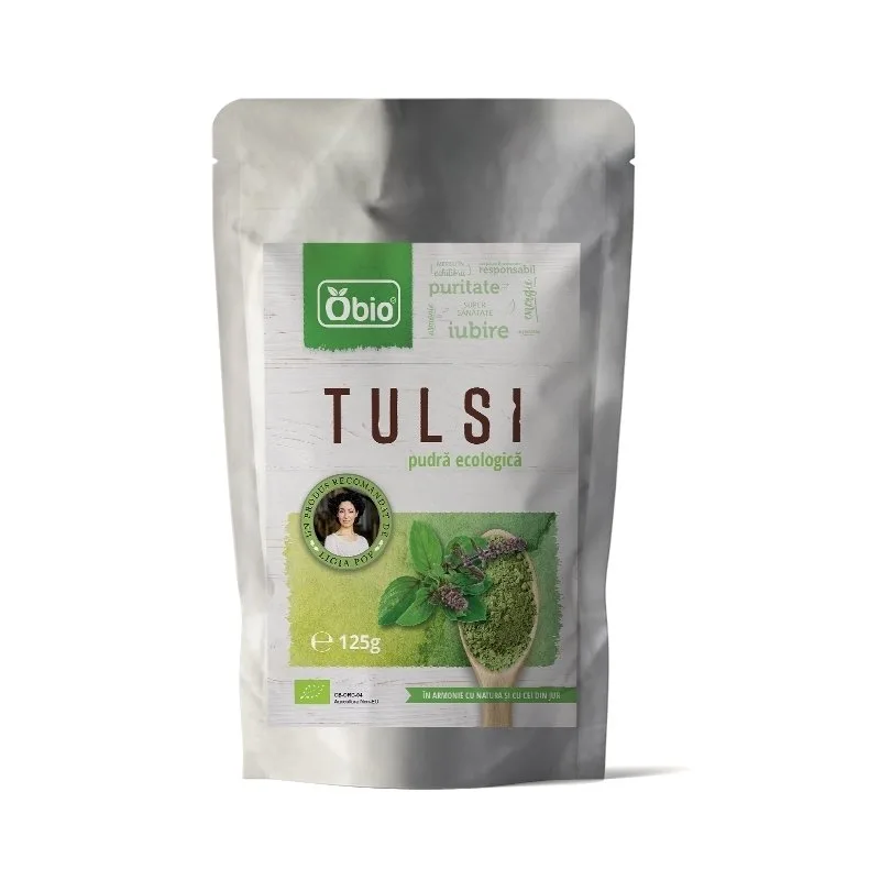 Tulsi pudra bio, 125g | Obio