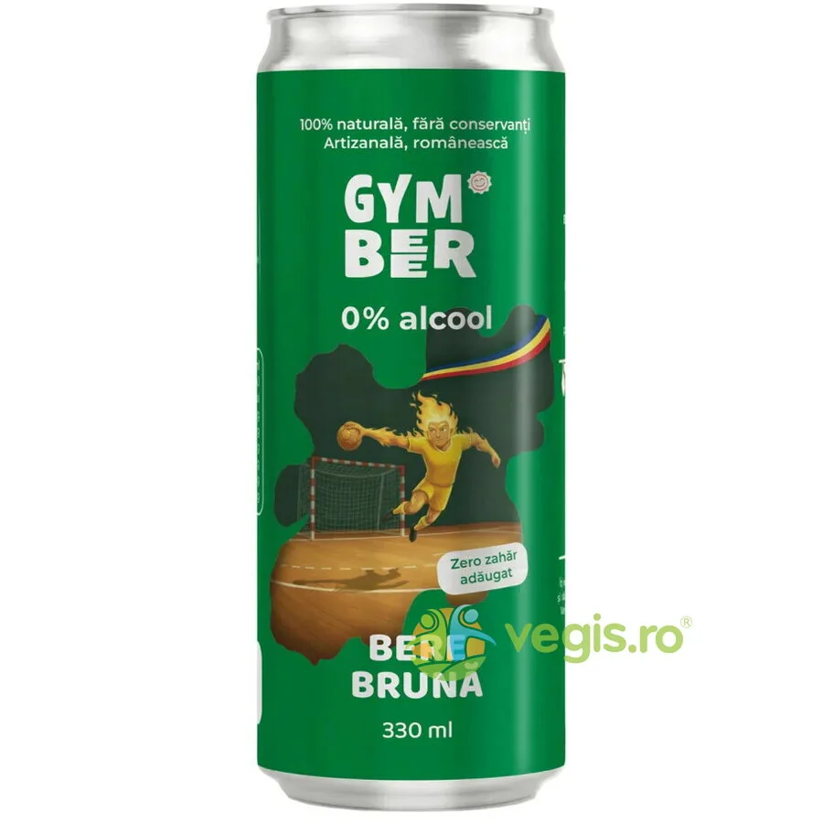 Bere Bruna 0% Alcool fara Zahar Adaugat, 330ml | Gym Beer